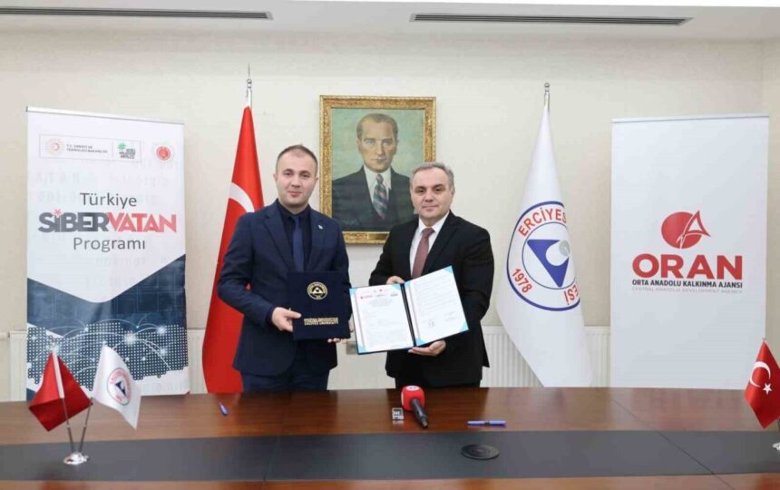 Erciyes Üniversitesi ve ORAN arasında Siber Güvenlik Eğitimi İşbirliği Protokolü imzalandı.