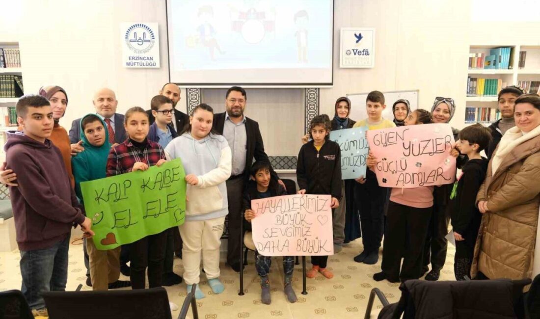Erzincan İl Müftülüğü, Dünya Engelliler Günü'nde özel bir etkinlik düzenleyerek