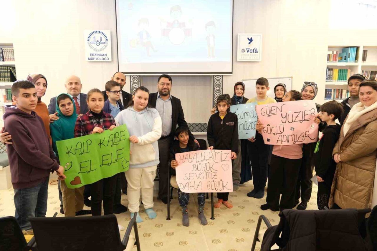 Erzincan İl Müftülüğü, Dünya Engelliler Günü'nde özel bir etkinlik düzenleyerek