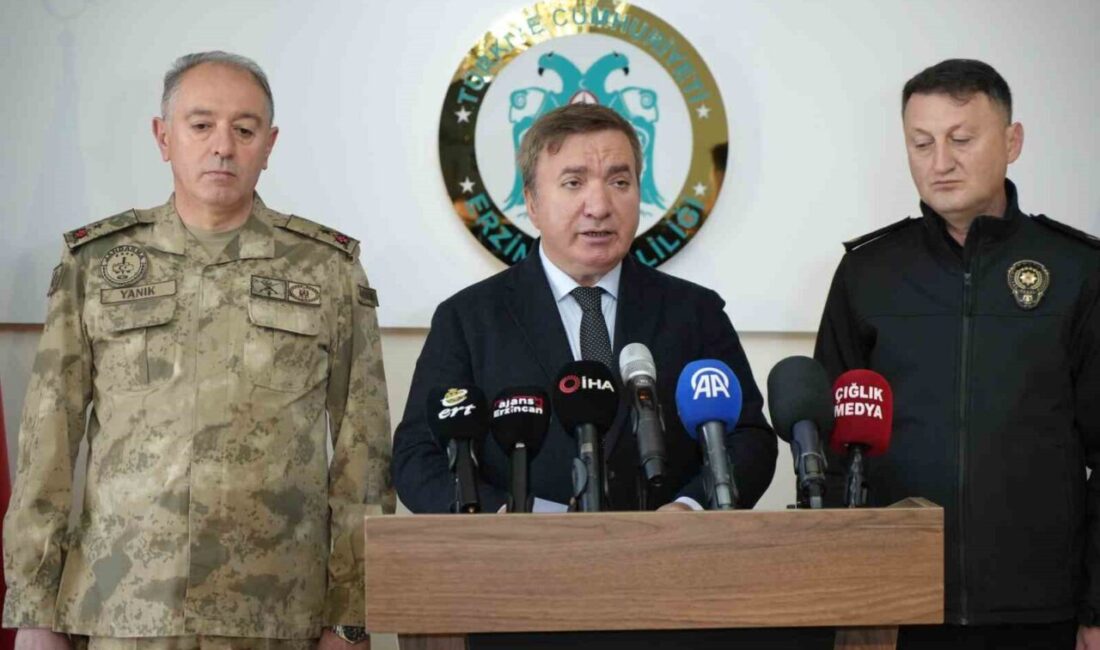 Erzincan Valiliği, Kasım ayı güvenlik raporunu açıkladı. Vali Hamza Aydoğdu,