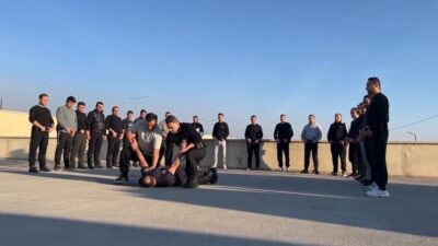 Erzincan'da çarşı ve mahalle bekçilerine yönelik uygulamalı eğitim kursu gerçekleştirildi.