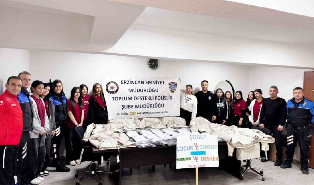 Erzincan Emniyet Müdürlüğü, "Hep Birlikte Aileyiz" projesi kapsamında Atatürk Mesleki
