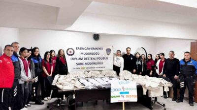 Erzincan Emniyet Müdürlüğü, "Hep Birlikte Aileyiz" projesi kapsamında Atatürk Mesleki