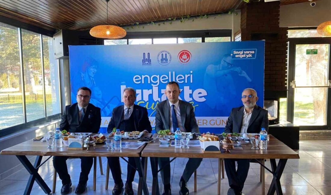 3 Aralık Dünya Engelliler Günü dolayısıyla Erzurum Büyükşehir Belediyesi, engelli