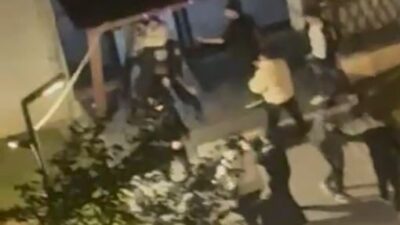 İstanbul Esenyurt’ta bir sitede iki grup arasında çıkan kavga, bölgeyi
