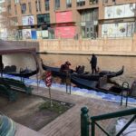 Eskişehir’de soğuk havaya rağmen gondol seferlerine ilgi devam ediyor.