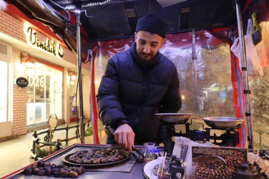 Eskişehir’de 2025’in son gecesinde hissedilen hava sıcaklığı eksi 7 dereceye düştü, ekmek mücadelesi sürdü.