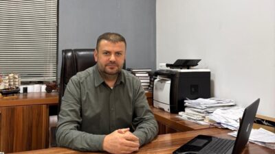 Düzce’deki Cumayeri Esnaf ve Sanatkarlar Odası başkanlığına aday olan Aydın