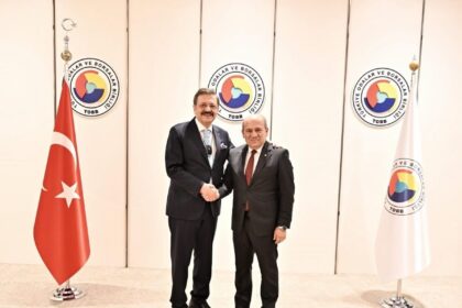 Edremit Ticaret Odası Başkanı Çetin, TOBB İklim Değişikliği Toplantısına Katıldı