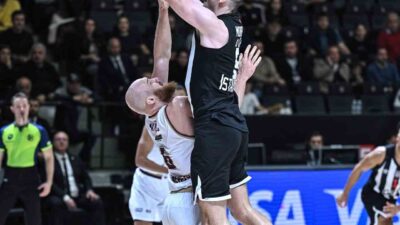 Beşiktaş, EuroCup B Grubu'nun 10. maçında Lietkabelis'i uzatmalarda 94-85 yenerek