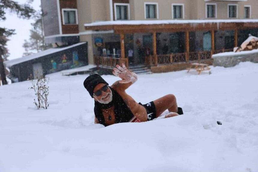 Sanatçı Fedon yeni yılı Kristal Karlar Diyarı Sarıkamış’ta kutladı.