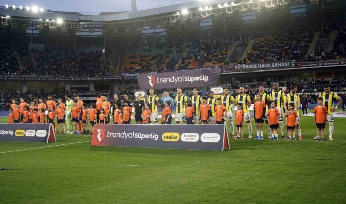 Fenerbahçe, Trendyol Süper Lig’in 15. haftasında yarın RAMS Başakşehir ile