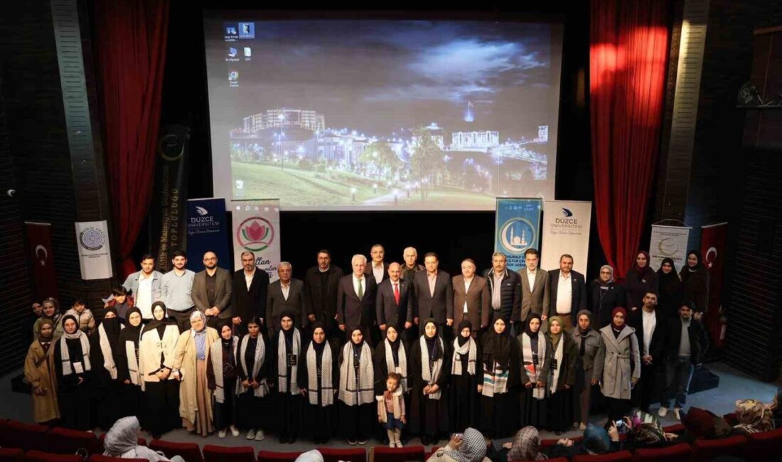Düzce Üniversitesi’nde “Gazze Üzerine Düşünceler” Konferansı, İnsani Drama ve Küresel Tepkisizlik Ele Alındı Düzce Üniversitesi'nde düzenlenen "Gazze Üzerine Düşünceler" konferansında, Filistin'deki insani kriz
