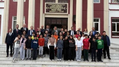 Fırat Üniversitesi, Bakü Türk Anadolu Lisesi'nde düzenlenen tanıtım programında yer