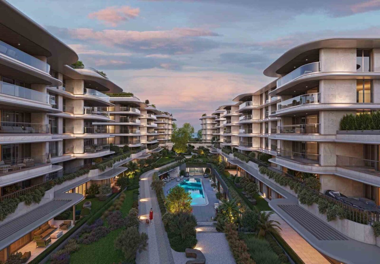 Folkart Mona, İzmir Mavişehir'de 400 milyon dolarlık yatırımla yükseliyor. Proje,