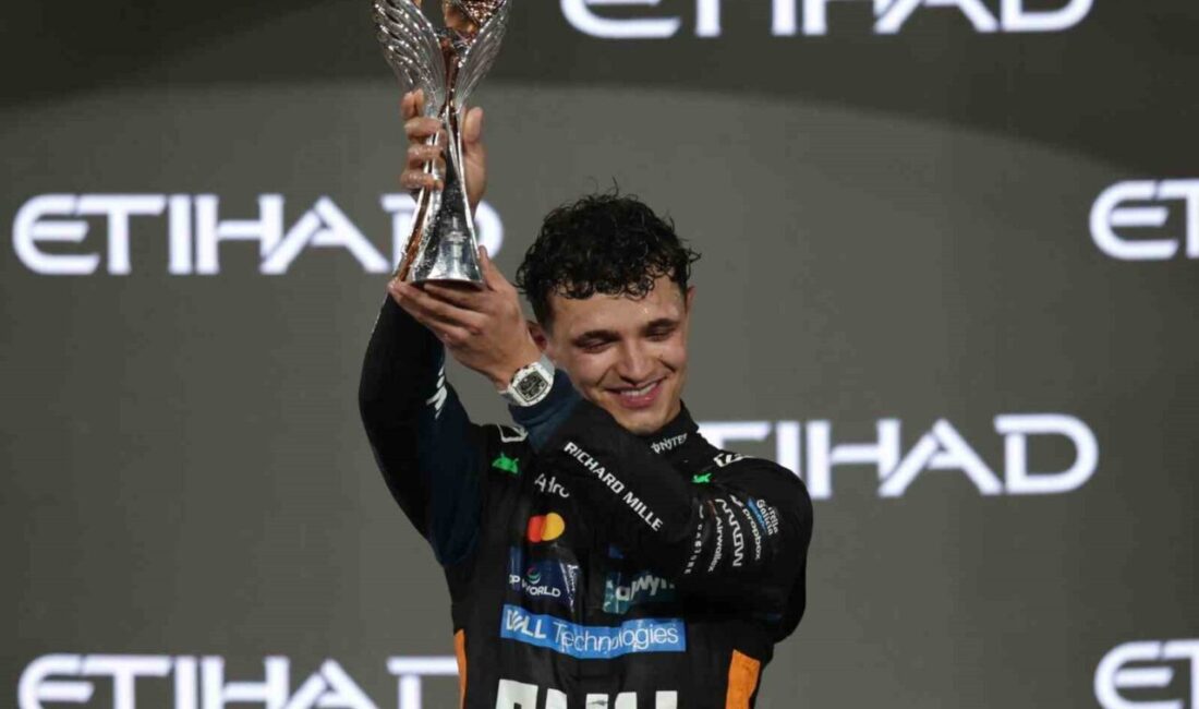 Lando Norris, Abu Dabi Grand Prix’sinde Üçüncü Olup Sezonu Şampiyon Olarak Tamamladı Formula 1’deki Abu Dabi Grand Prix’sinde Lando Norris, McLaren ile