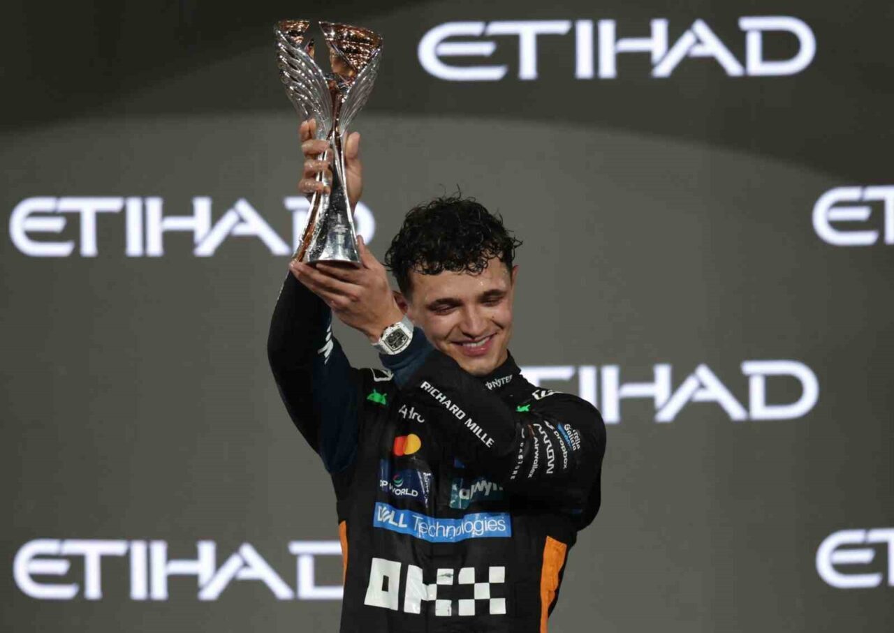 Formula 1’deki Abu Dabi Grand Prix’sinde Lando Norris, McLaren ile