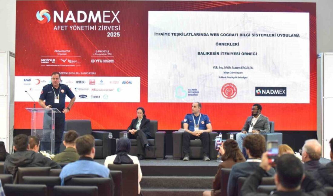 Balıkesir Büyükşehir Belediyesi İtfaiye Dairesi, İstanbul'da düzenlenen NADMEX 2025 Fuarı'nda