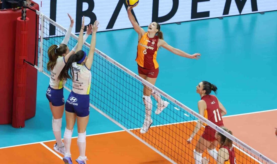 Galatasaray Kadın Voleybol Takımı, Porto’yu 3-0 Mağlup Ederek 2026 CEV Kupası’nda 8’li Finaller Turu’na Yükseldi. Galatasaray Kadın Voleybol Takımı, 2026 CEV Kupası 16’lı Finaller Turu’nda