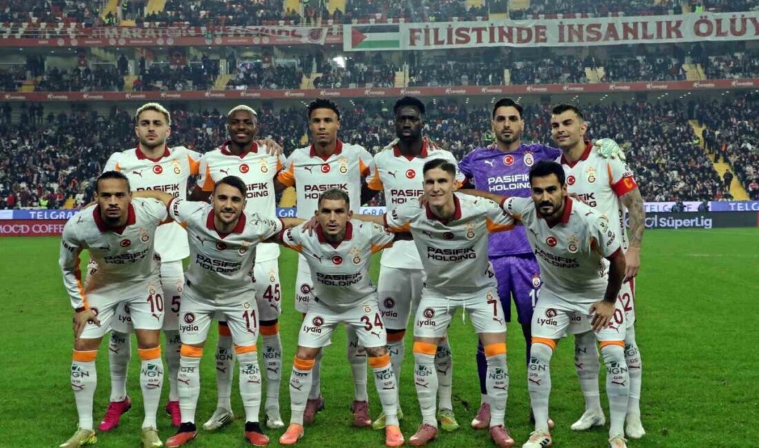 Galatasaray, Süper Lig'de Antalyaspor'a karşı mücadeleye Okan Buruk yönetiminde 2