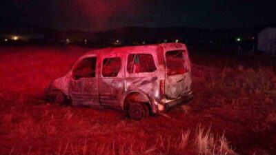 Konya'nın Hüyük ilçesindeki Çamlıca Mahallesi'nde M.G.'ye ait garajda çıkan yangın,