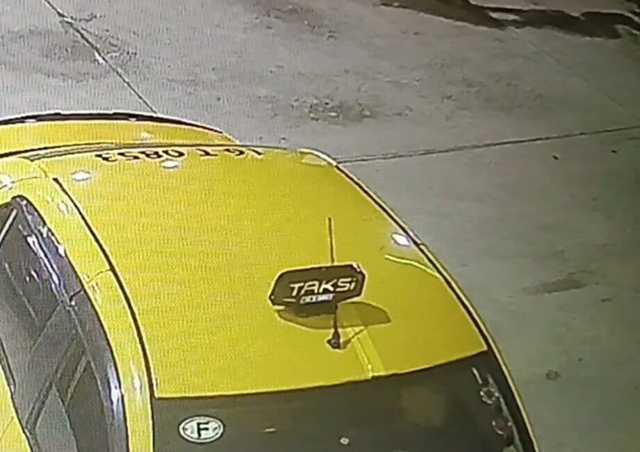 Bursa'da bir taksi gasbı olayının yeni görüntüleri ortaya çıktı. S.A.,