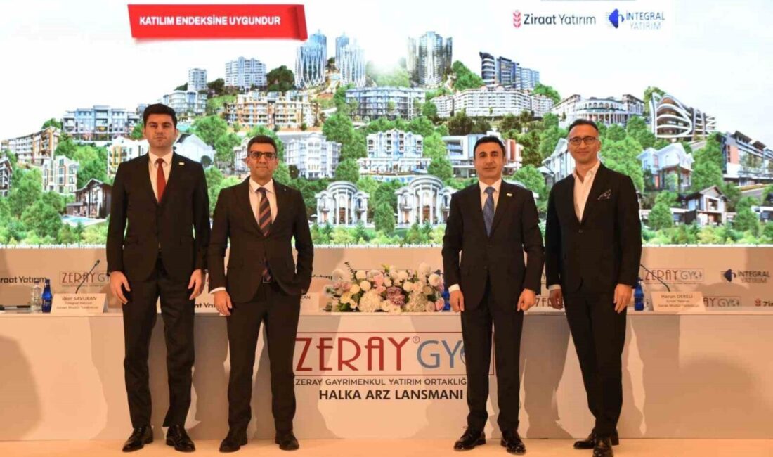 Zeray GYO, 2 Milyar TL’lik Halka Arz ile Sermaye Piyasalarına Giriş Yapıyor Zeray Gayrimenkul Yatırım Ortaklığı, 10-12 Aralık tarihlerinde 2,04 milyar TL