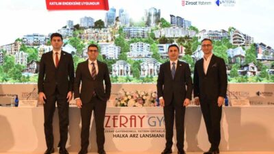 Zeray Gayrimenkul Yatırım Ortaklığı, 10-12 Aralık tarihlerinde 2,04 milyar TL
