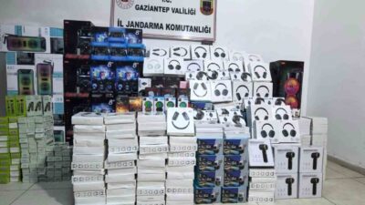 Gaziantep'te düzenlenen operasyonda M.T. isimli şahsın iş yerinde 1,5 milyon