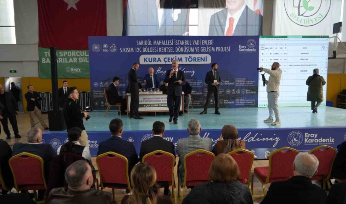 Gaziosmanpaşa'da kentsel dönüşüm kapsamında yapılan İstanbul Vadi Evleri 5. Kısım