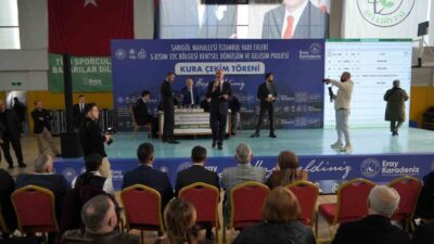 Gaziosmanpaşa'da kentsel dönüşüm kapsamında yapılan İstanbul Vadi Evleri 5. Kısım