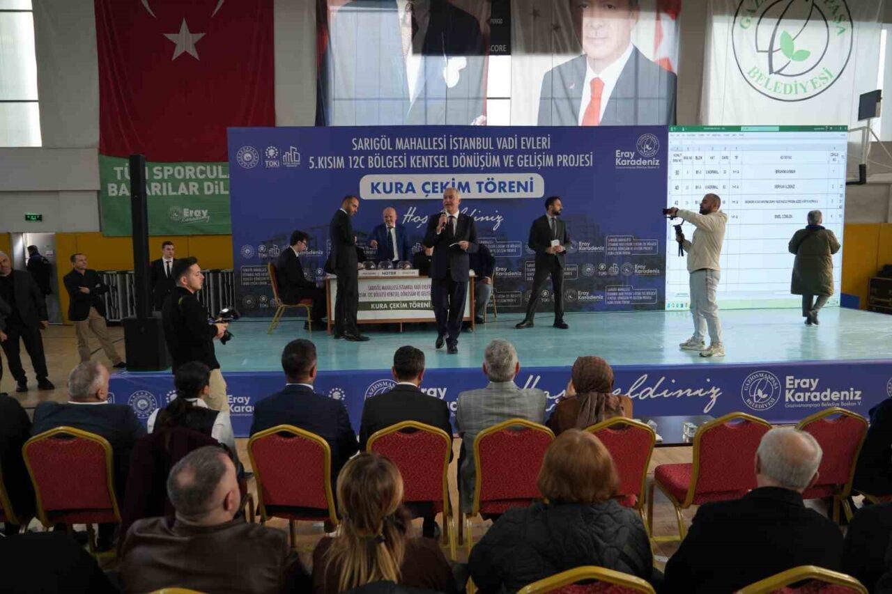 Gaziosmanpaşa'da kentsel dönüşüm kapsamında yapılan İstanbul Vadi Evleri 5. Kısım