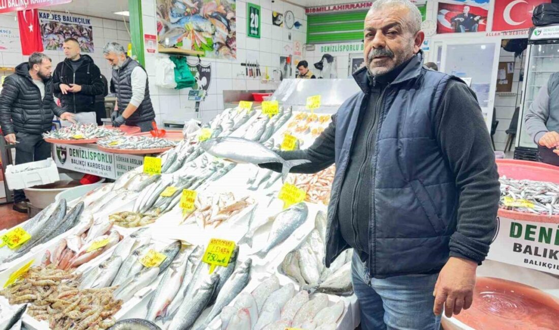 Denizli balık halinde en çok sardalya, hamsi ve istavrit tercih