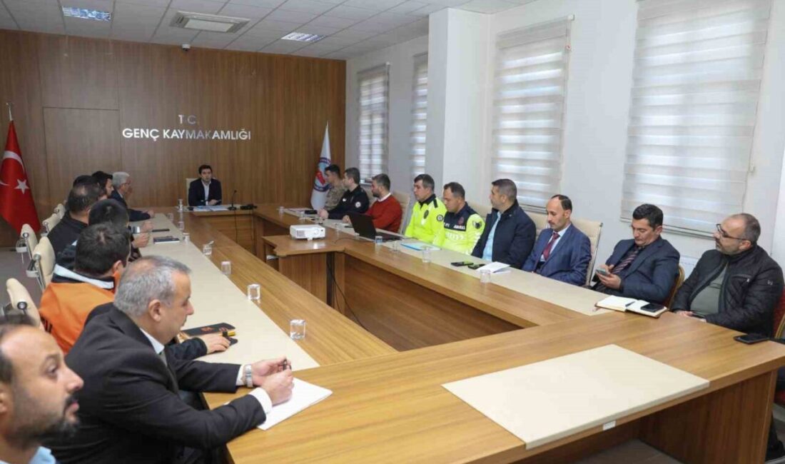 Bingöl'ün Genç ilçesinde, Kaymakam Muhammet Güzel başkanlığında kış tedbirleri görüşüldü.
