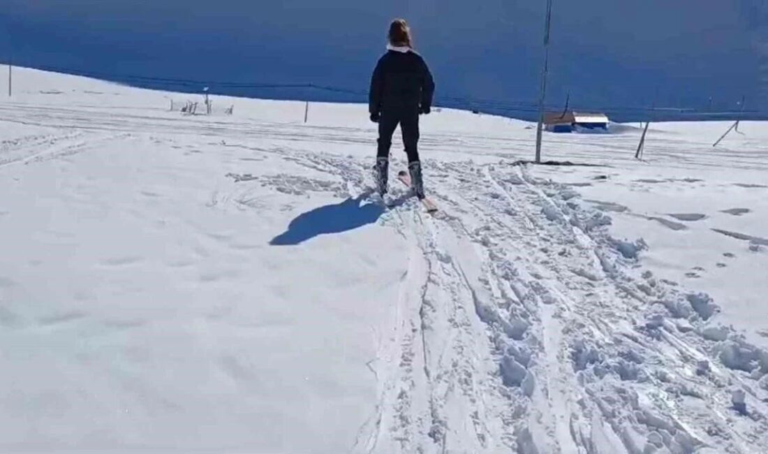 Giresun'un 2200 metre yüksekliğindeki Eğribel Kayak Merkezi, iç bölgelerin turizm