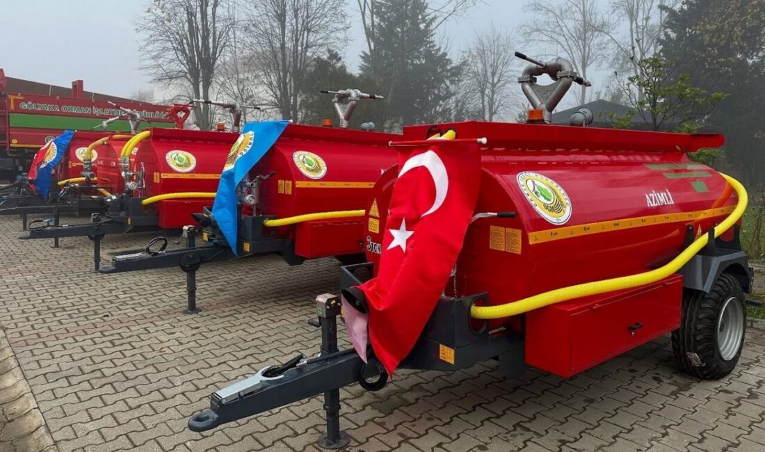 Düzce'nin Gölyaka ilçesinde, Orman Genel Müdürlüğü tarafından 6 adet 3