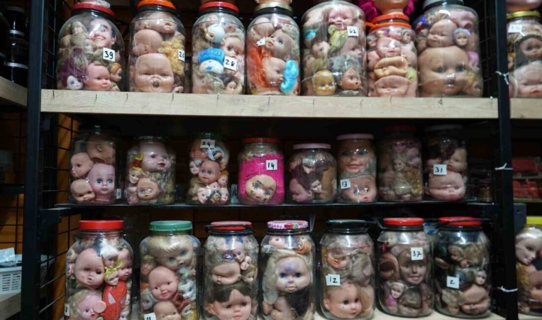 Kocaeli'de antika dükkanı işleten Hamdi Dinibütünoğlu, Kütahya'dan satın aldığı 5