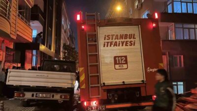 İstanbul Güngören'deki bir apartmanın bodrum katında doğalgaz kaynaklı patlama yaşandı.