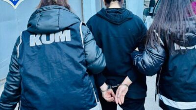 Artvin'de 12 yıl hapis cezası bulunan uyuşturucu suçlusu, Hopa'da düzenlenen