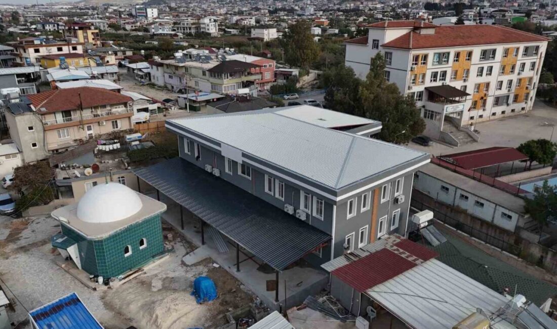 Hatay Büyükşehir Belediyesi, Antakya'nın Güzelburç Mahallesi'nde inşa ettiği taziye ve