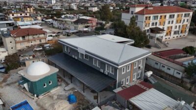 Hatay Büyükşehir Belediyesi, Antakya'nın Güzelburç Mahallesi'nde inşa ettiği taziye ve