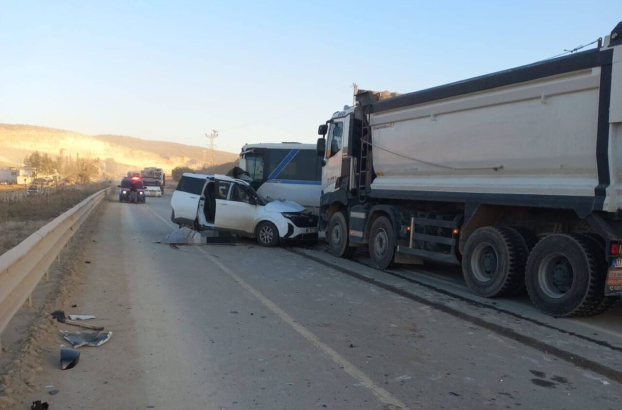 Tarsus’ta meydana gelen trafik kazasında bir kişi hayatını kaybetti