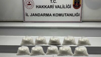 Hakkari’nin Yüksekova ilçesinde, jandarma ekipleri tarafından yürütülen operasyonda N.Ö. ve