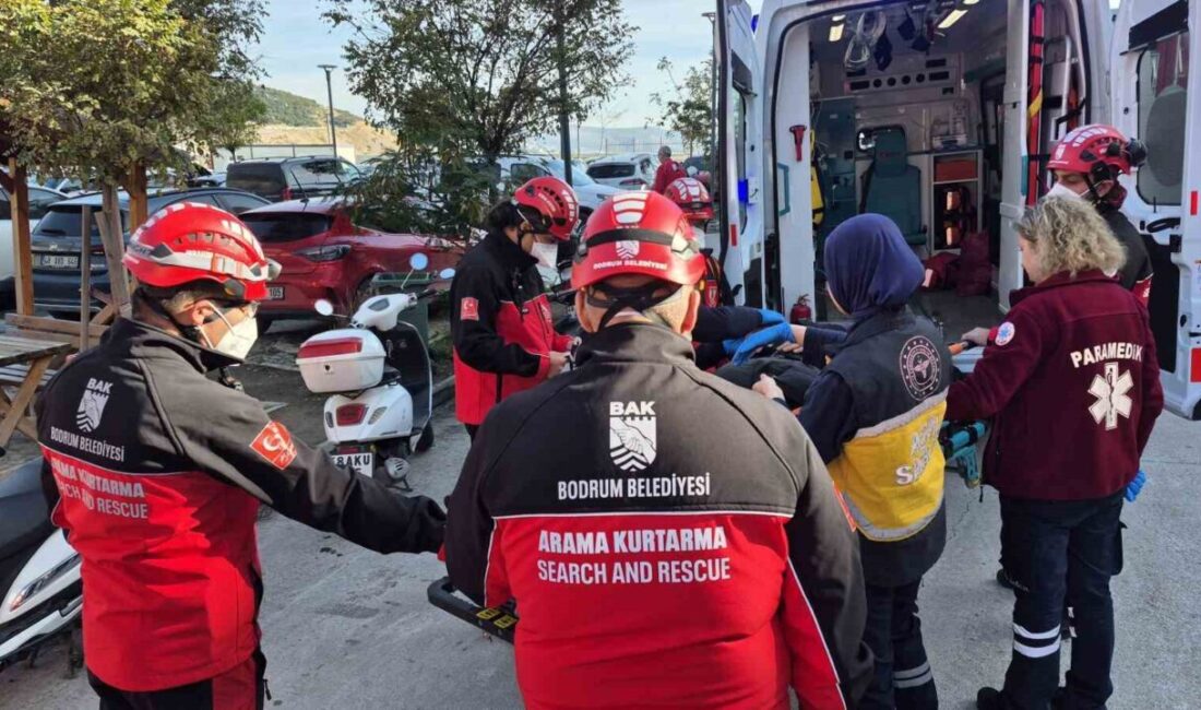 Bodrum Devlet Hastanesi, afet müdahale kapasitesini artırmak adına "Deprem ve