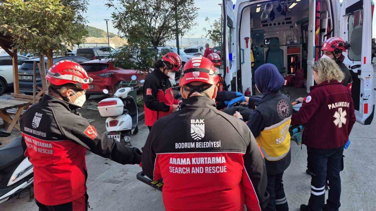 Bodrum Devlet Hastanesi, afet müdahale kapasitesini artırmak adına "Deprem ve