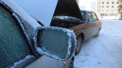 Soğuk hava, araç akülerinin daha hızlı bitmesine sebep oluyor. Erzincan’daki