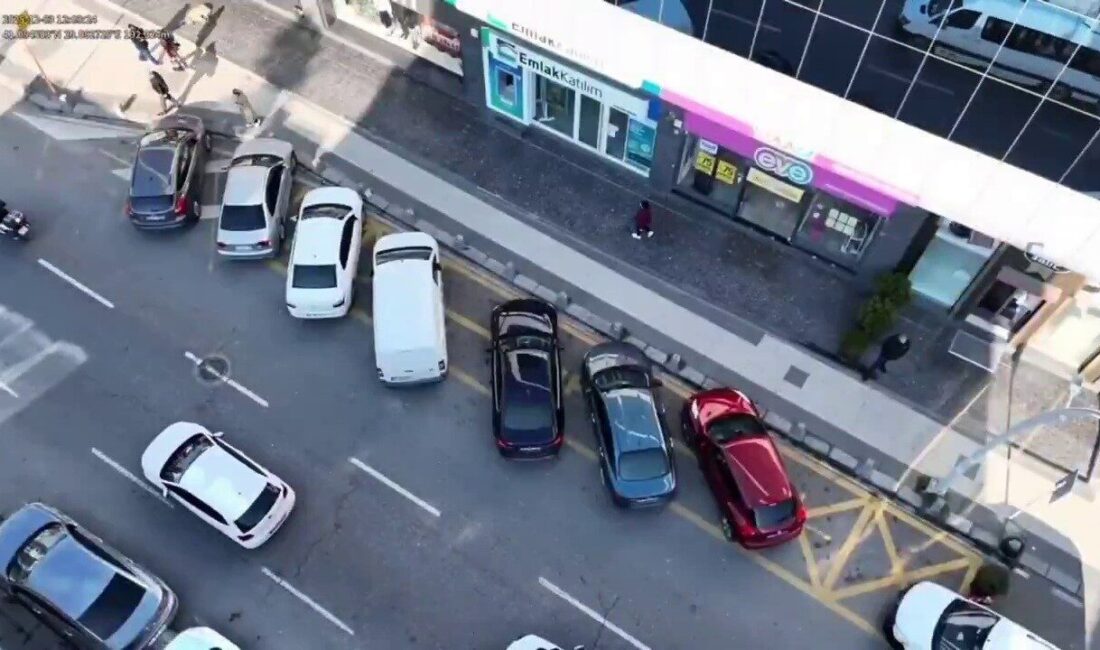 Beykoz'da dron destekli trafik denetimleriyle 104 sürücüye toplam 103 bin