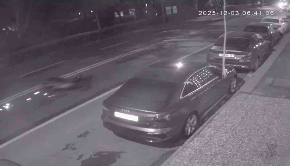 Eskişehir'de Oğuz Akçay (30) motosikletinin kontrolünü kaybederek, H.K. (41) idaresindeki