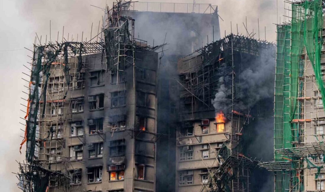 Hong Kong’daki korkunç yangında ölü sayısı 156’ya yükseldi, lider bağımsız komite kuracak Hong Kong'daki "Wang Fuk Court" gökdeleninde 26 Kasım'da çıkan yangında