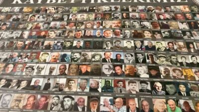 Trabzon'un Ortahisar ilçesindeki Yalı Mahallesi, vefat eden vatandaşların fotoğraflarını Yalı